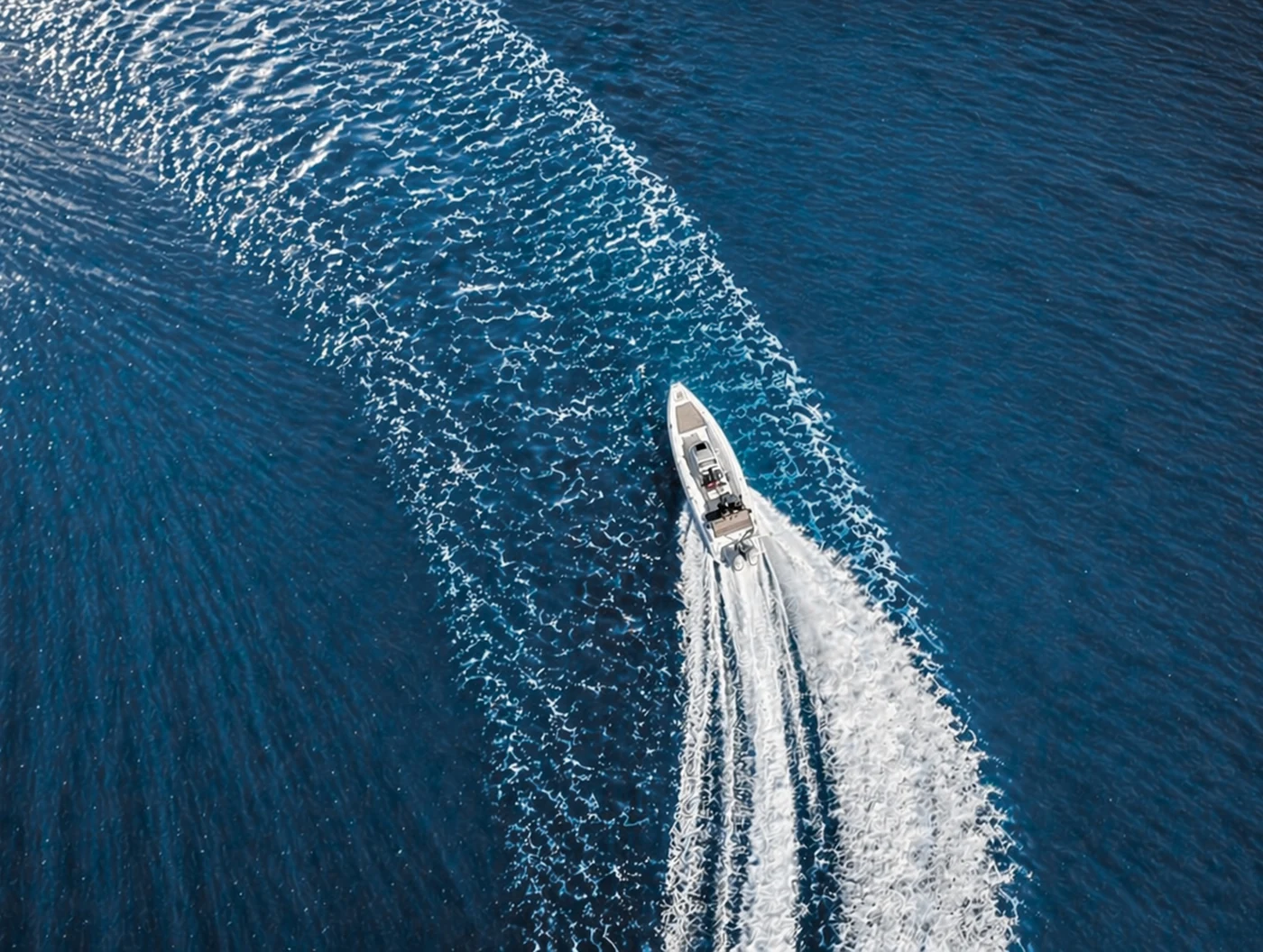 Viper Enjoy 825 speedboat on the Cretan Sea — included with every Meltemi Villa stay